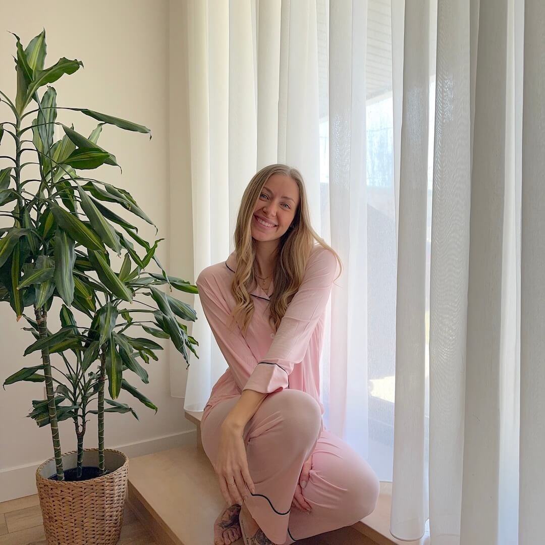 Loungeset Dames | Pyjama Lange Mouw | Ademend Knoopsluiting-Boutique Moda