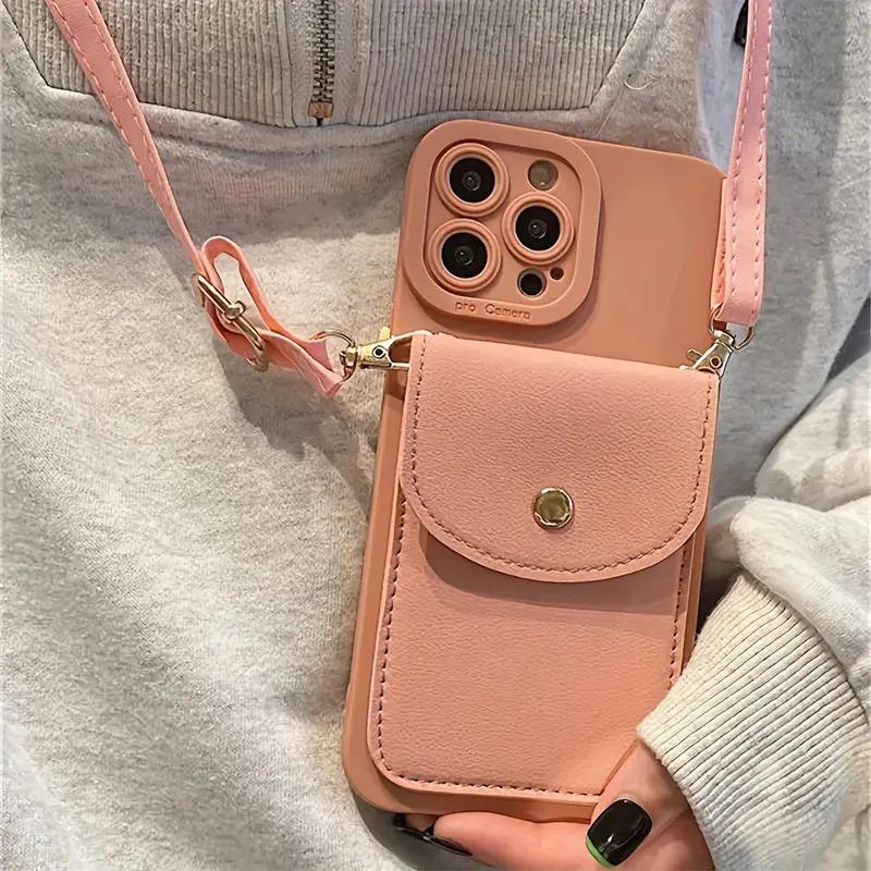 Marissa Telefoonhoesje | Crossbody Portemonnee Telefoonhoesje met Riem-Boutique Moda