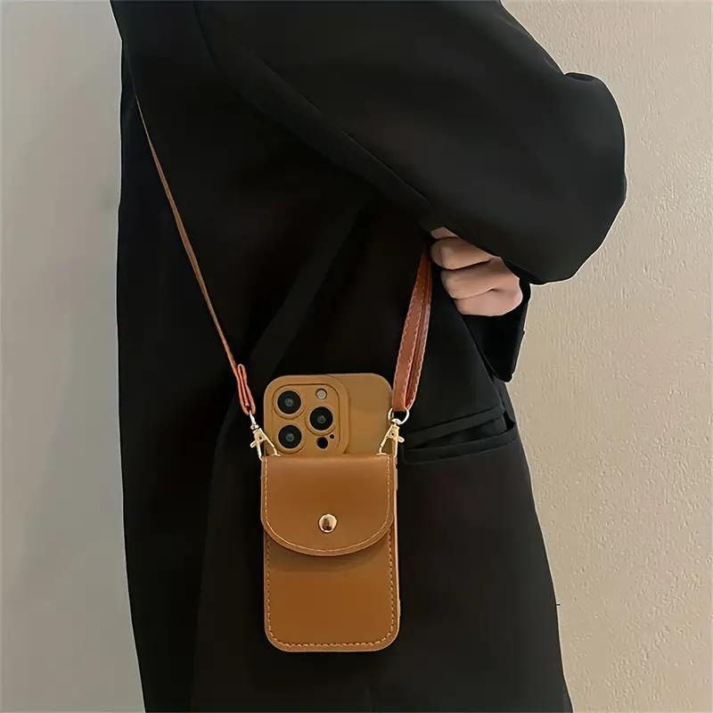 Marissa Telefoonhoesje | Crossbody Portemonnee Telefoonhoesje met Riem-Boutique Moda