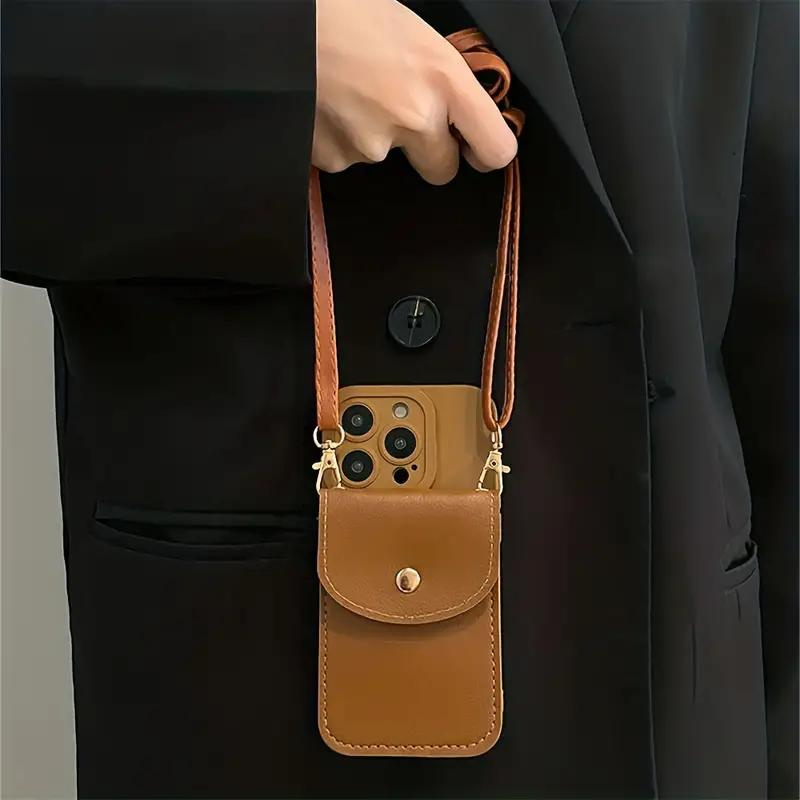Marissa Telefoonhoesje | Crossbody Portemonnee Telefoonhoesje met Riem-Boutique Moda