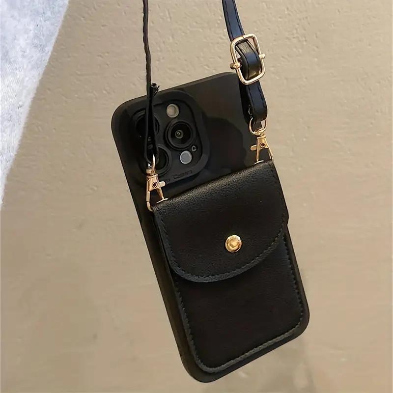 Marissa Telefoonhoesje | Crossbody Portemonnee Telefoonhoesje met Riem-Boutique Moda