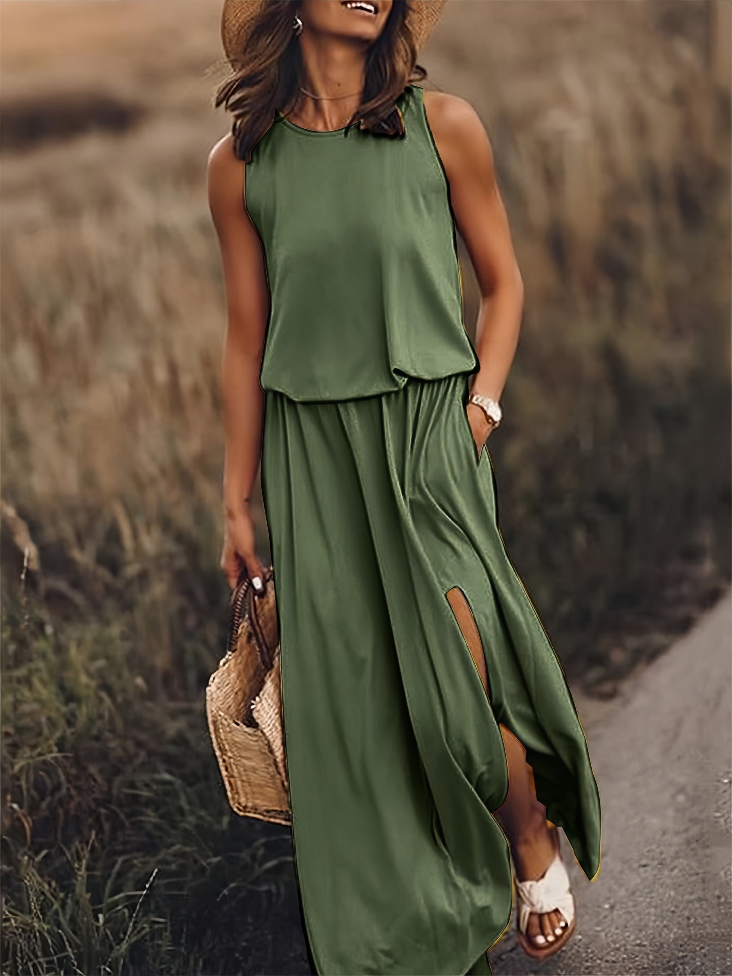 Maxi-jurk - lange zomerjurk voor dames-Boutique Moda