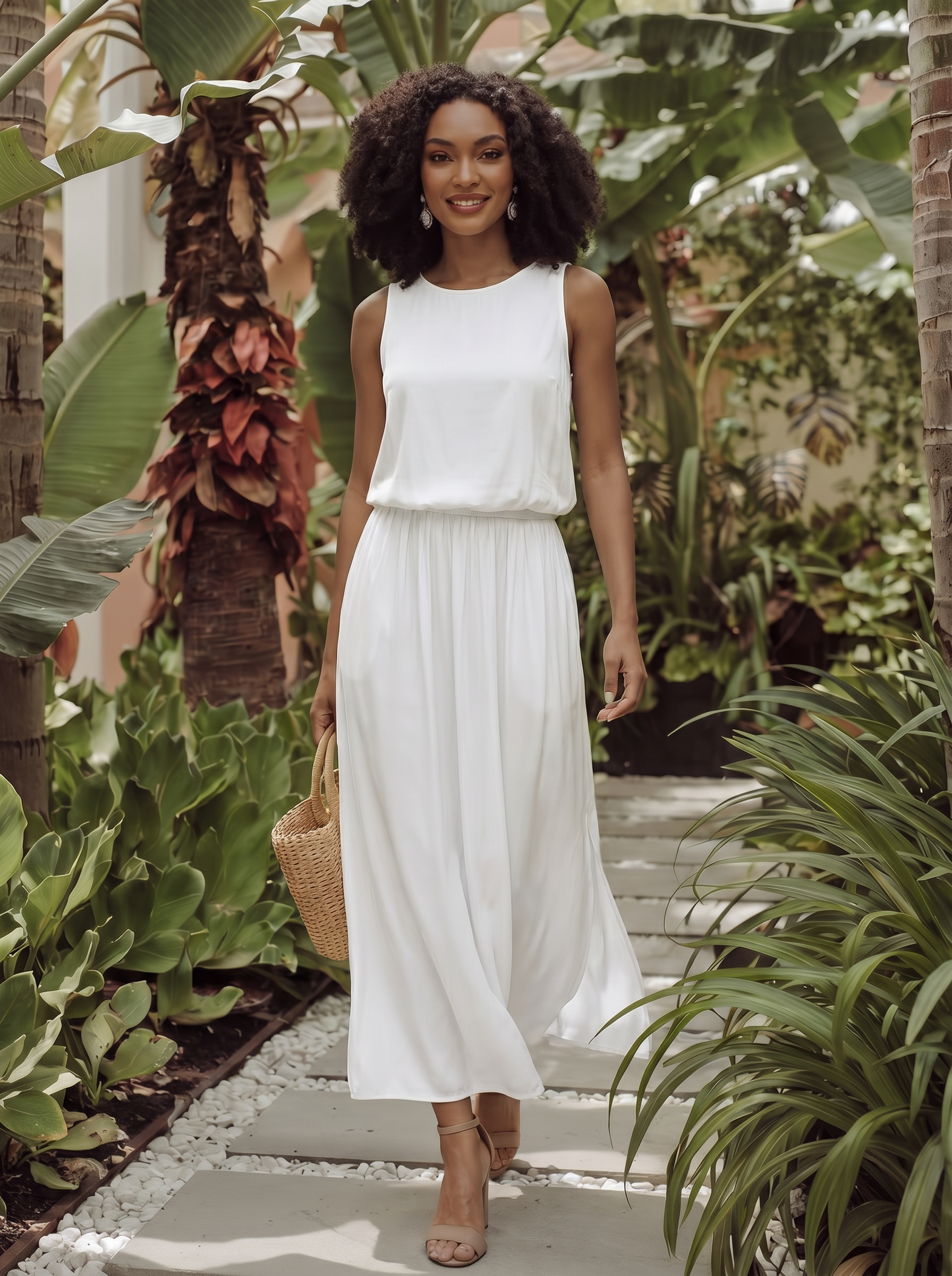 Maxi-jurk - lange zomerjurk voor dames-Boutique Moda