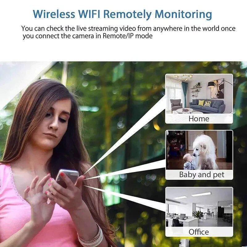 Mini-wifi-camera – Kleine beveiligingscamera voor thuis-Boutique Moda