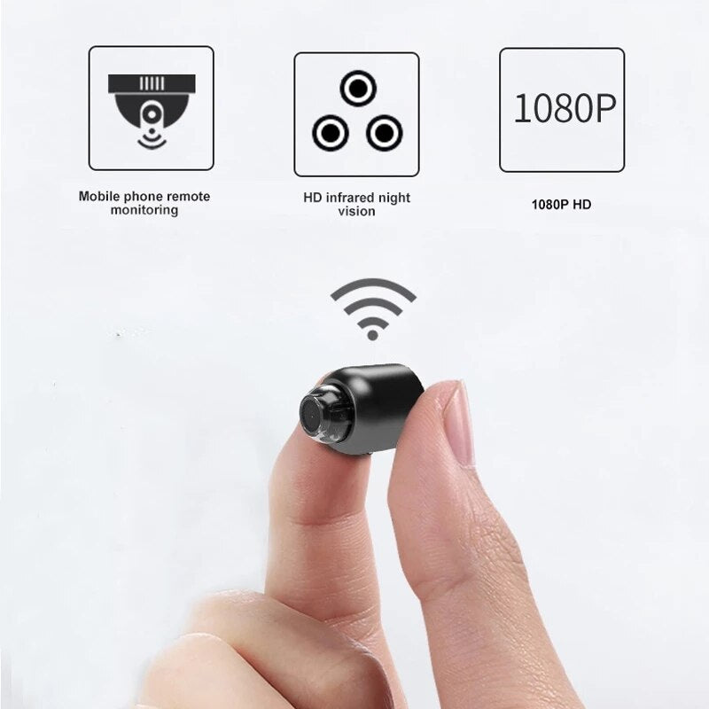 Mini-wifi-camera – Kleine beveiligingscamera voor thuis-Boutique Moda