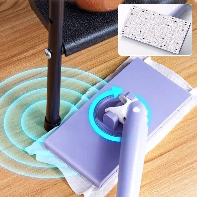 Mop voor Vochtige Doekjes | Handsfree Reinigen zonder Bukken | Vloer & Ramen-Boutique Moda