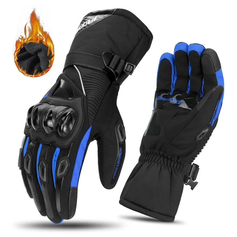 Motorhandschoenen - Warm - Waterdicht - Verwarmde Motorhandschoenen - Winter Motorhandschoenen-Boutique Moda