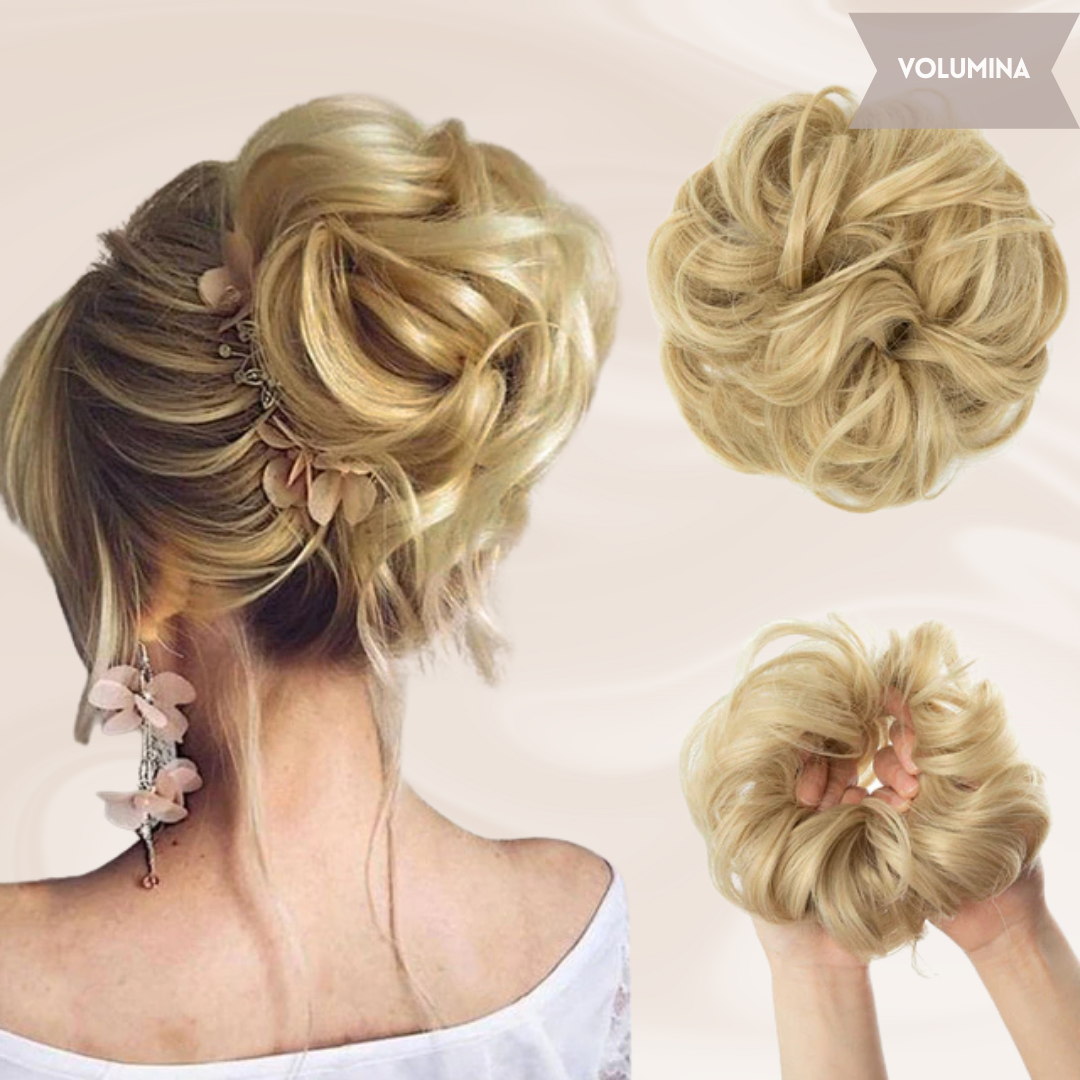 Nephaar Scrunchies - Messy Bun - Haar Donut - Synthetisch Haar Bun - Scrunchie Haarstukjes-Boutique Moda