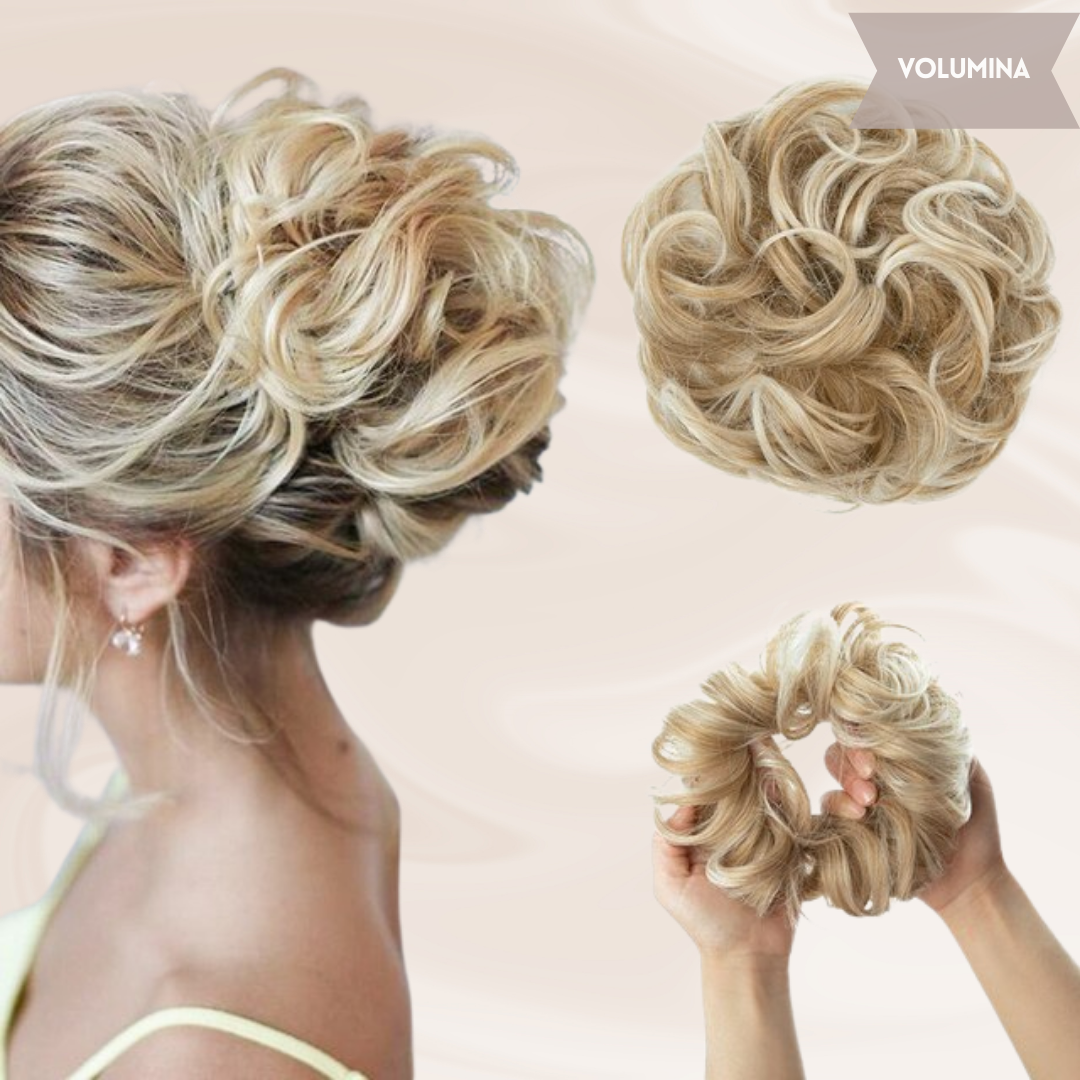 Nephaar Scrunchies - Messy Bun - Haar Donut - Synthetisch Haar Bun - Scrunchie Haarstukjes-Boutique Moda