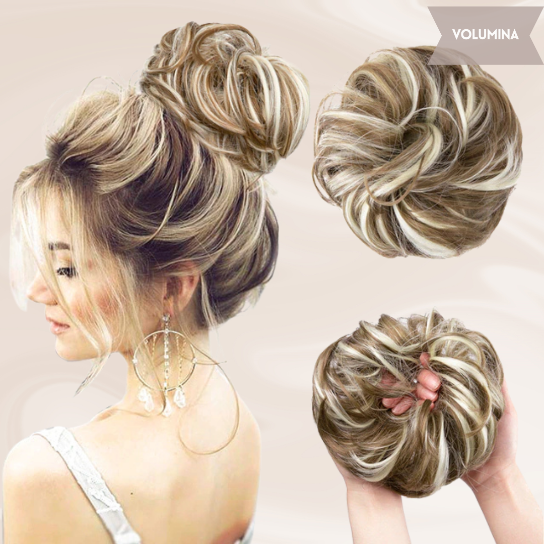 Nephaar Scrunchies - Messy Bun - Haar Donut - Synthetisch Haar Bun - Scrunchie Haarstukjes-Boutique Moda