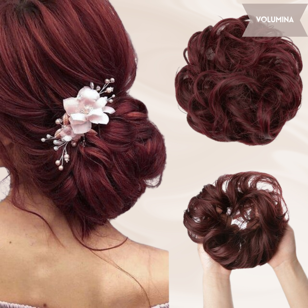 Nephaar Scrunchies - Messy Bun - Haar Donut - Synthetisch Haar Bun - Scrunchie Haarstukjes-Boutique Moda