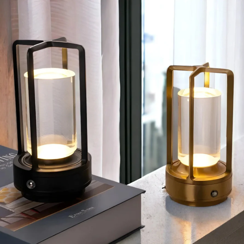 Oplaadbare tafellamp - Interieur - LED - Draadloze tafellamp - Tafellampen voor de woonkamer-Boutique Moda