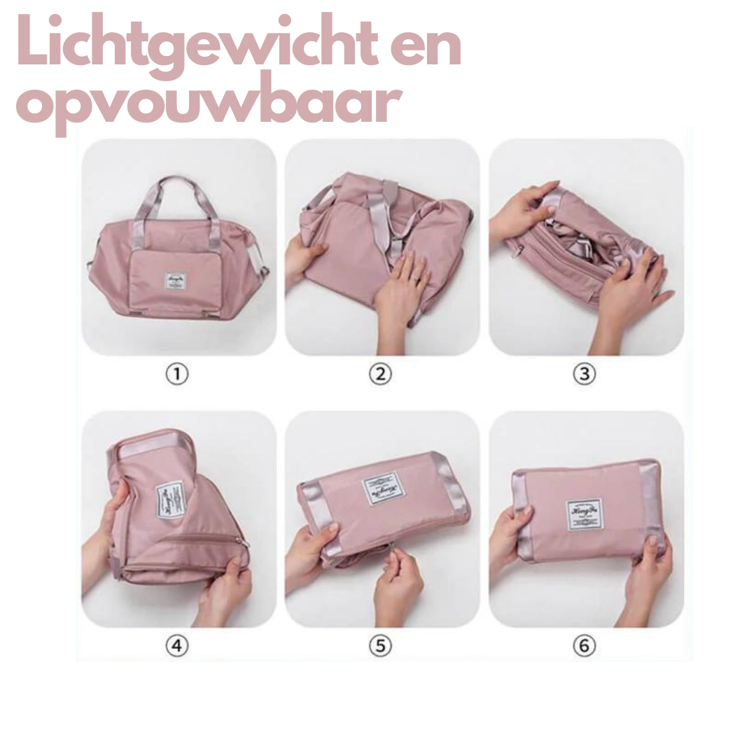 Opvouwbare Reistas | Draagbaar en Veelzijdig voor alle Reisbehoeften-Boutique Moda