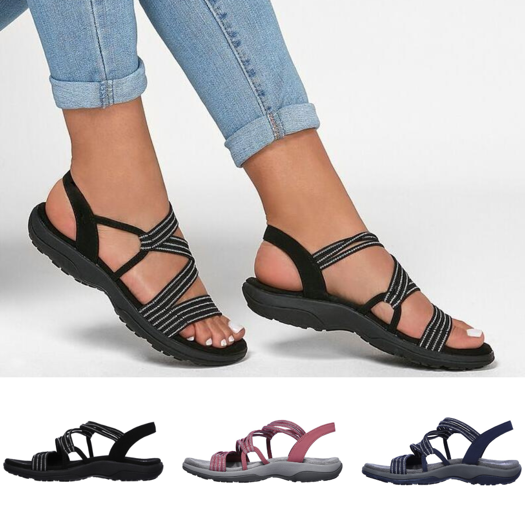 Orthopedische Sandalen - ergonomische sport sandalen met elastische band voor dames-Boutique Moda