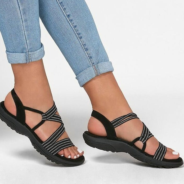 Orthopedische sandalen | Slip-On | Steun voor de voetholte | Sport sandalen | Damessandalen-Boutique Moda