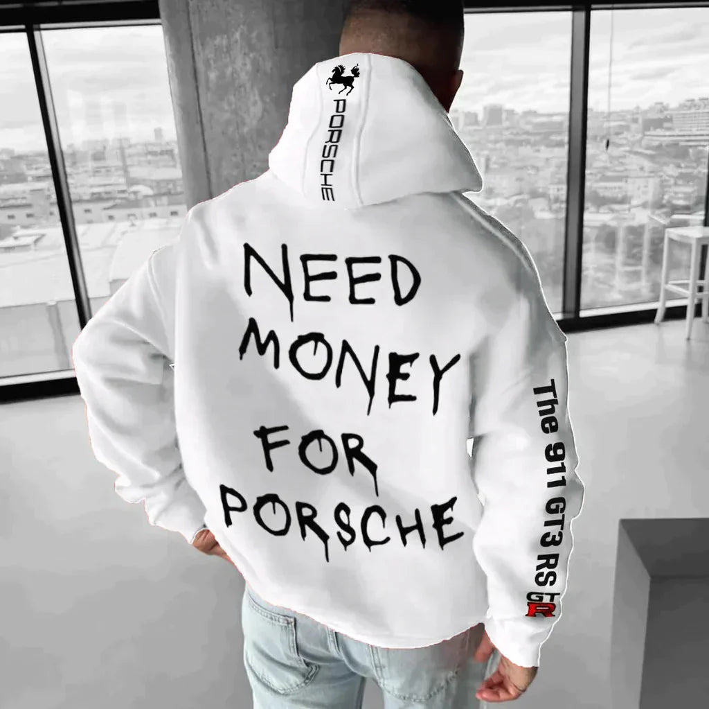 Oversized Hoodie - Warm - Bedrukt - Pullover Hoodie - Hoodie voor Mannen-Boutique Moda