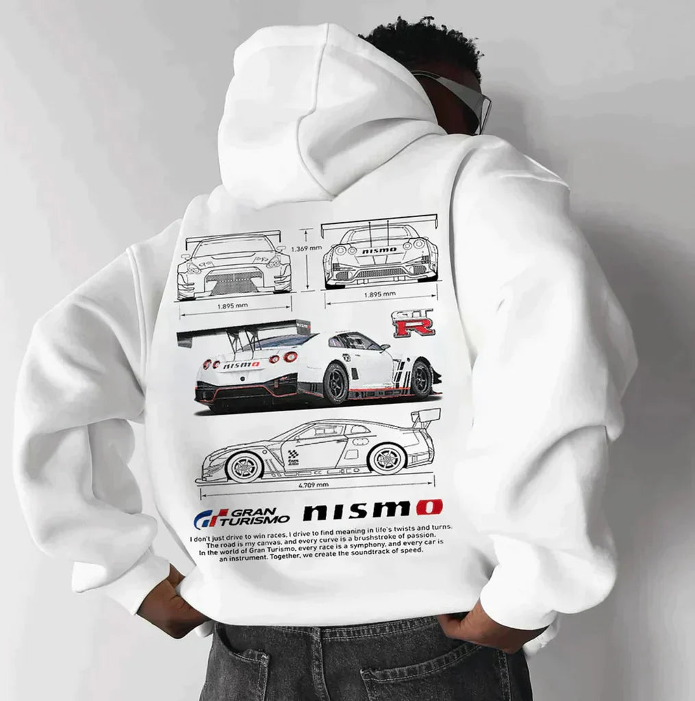 Oversized Hoodie - Warm - Bedrukt - Pullover Hoodie - Hoodie voor Mannen-Boutique Moda