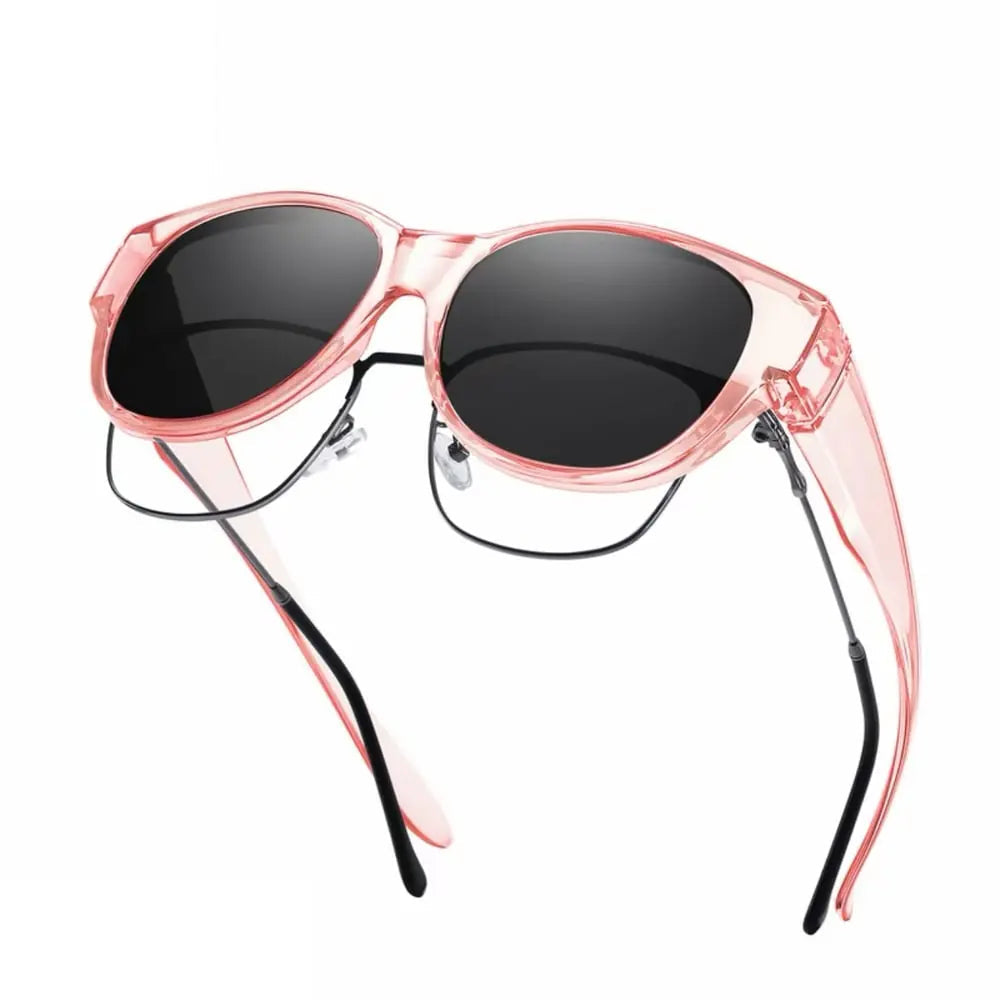 Overzetzonnebril Dames | Gepolariseerd UV400 | Over Eigen Bril | Cat-Eye-Boutique Moda