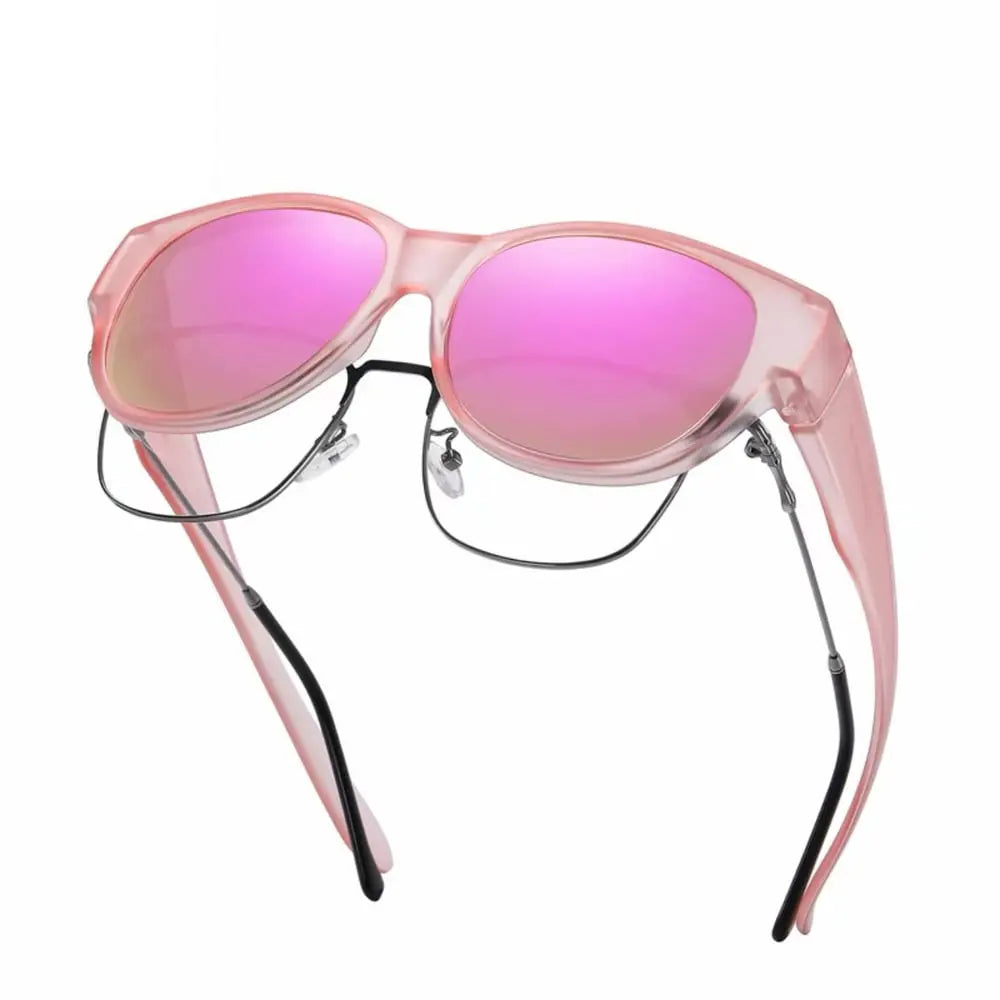 Overzetzonnebril Dames | Gepolariseerd UV400 | Over Eigen Bril | Cat-Eye-Boutique Moda