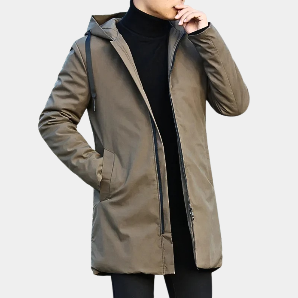 Parka Jas | Gewatteerde Voering | Waterdicht | Jas met Kap | Herenjassen-Boutique Moda