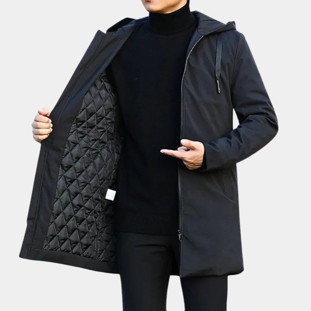 Parka Jas | Gewatteerde Voering | Waterdicht | Jas met Kap | Herenjassen-Boutique Moda