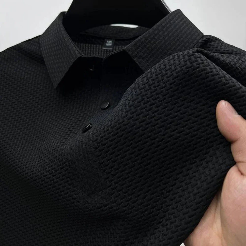 Polo Heren | Kreukvrije Polo Met Korte Mouwen-Boutique Moda