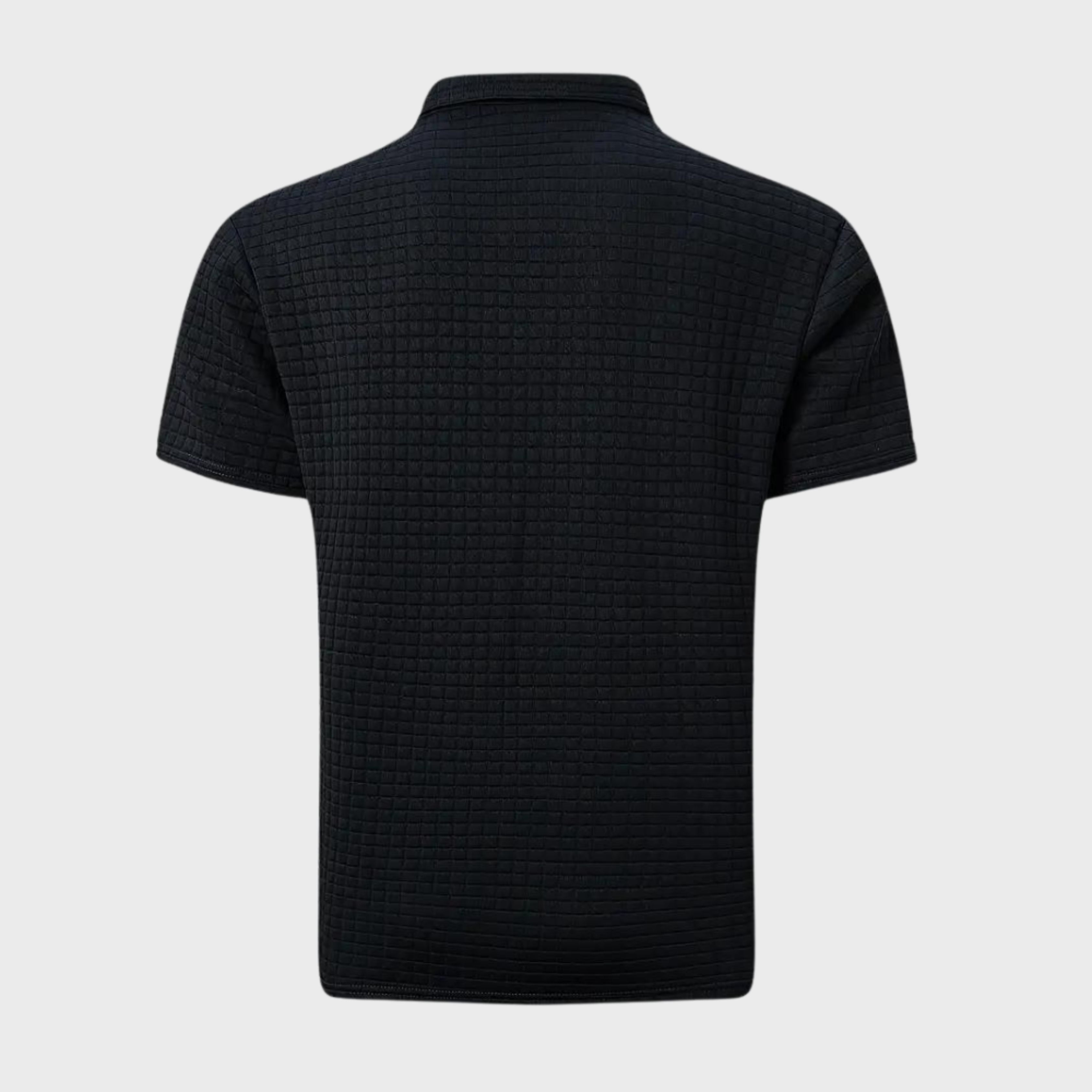 Polo T-shirt | Knoopsluiting | Borstzak | T-shirt met kraag | Polo's voor heren-Boutique Moda