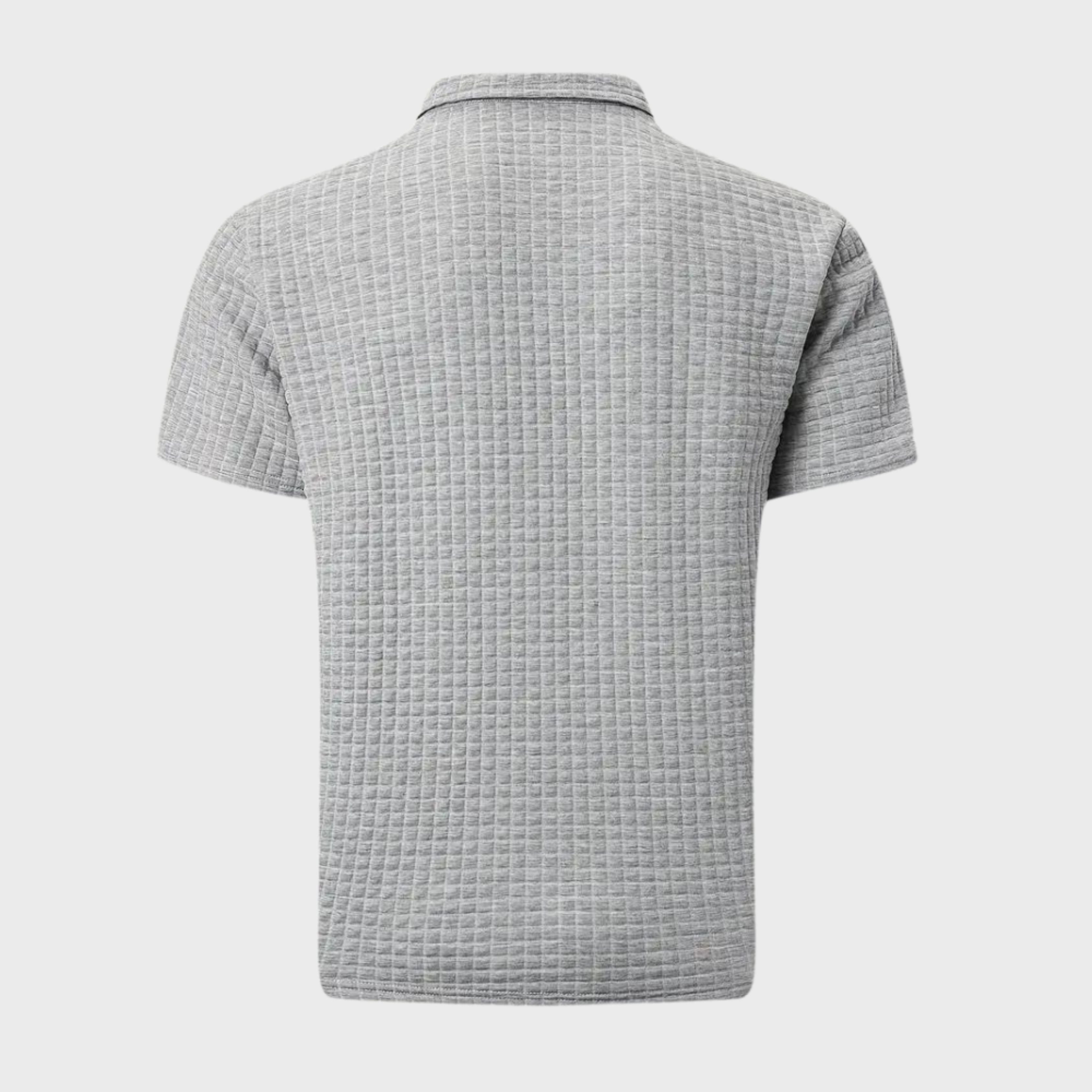 Polo T-shirt | Knoopsluiting | Borstzak | T-shirt met kraag | Polo's voor heren-Boutique Moda
