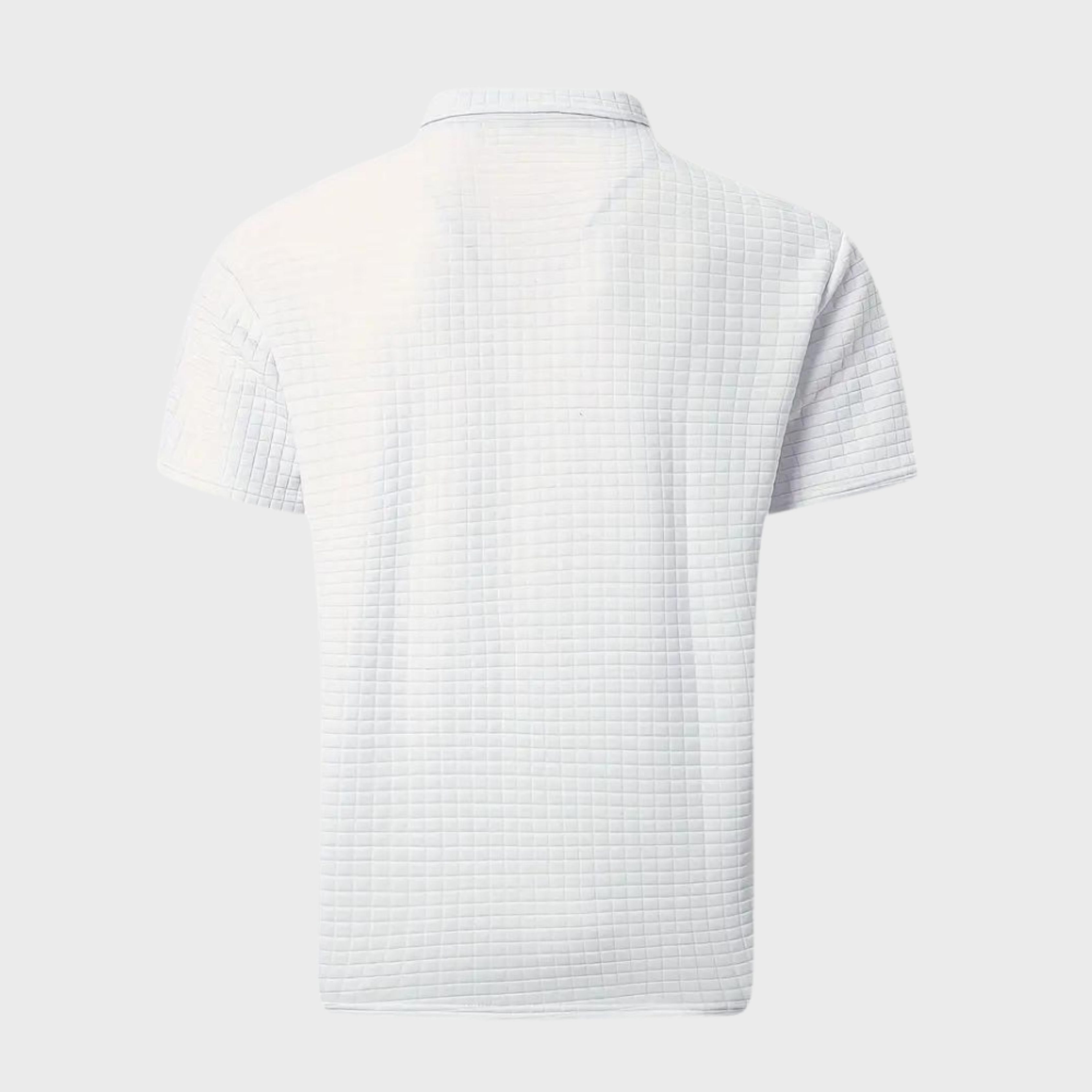 Polo T-shirt | Knoopsluiting | Borstzak | T-shirt met kraag | Polo's voor heren-Boutique Moda