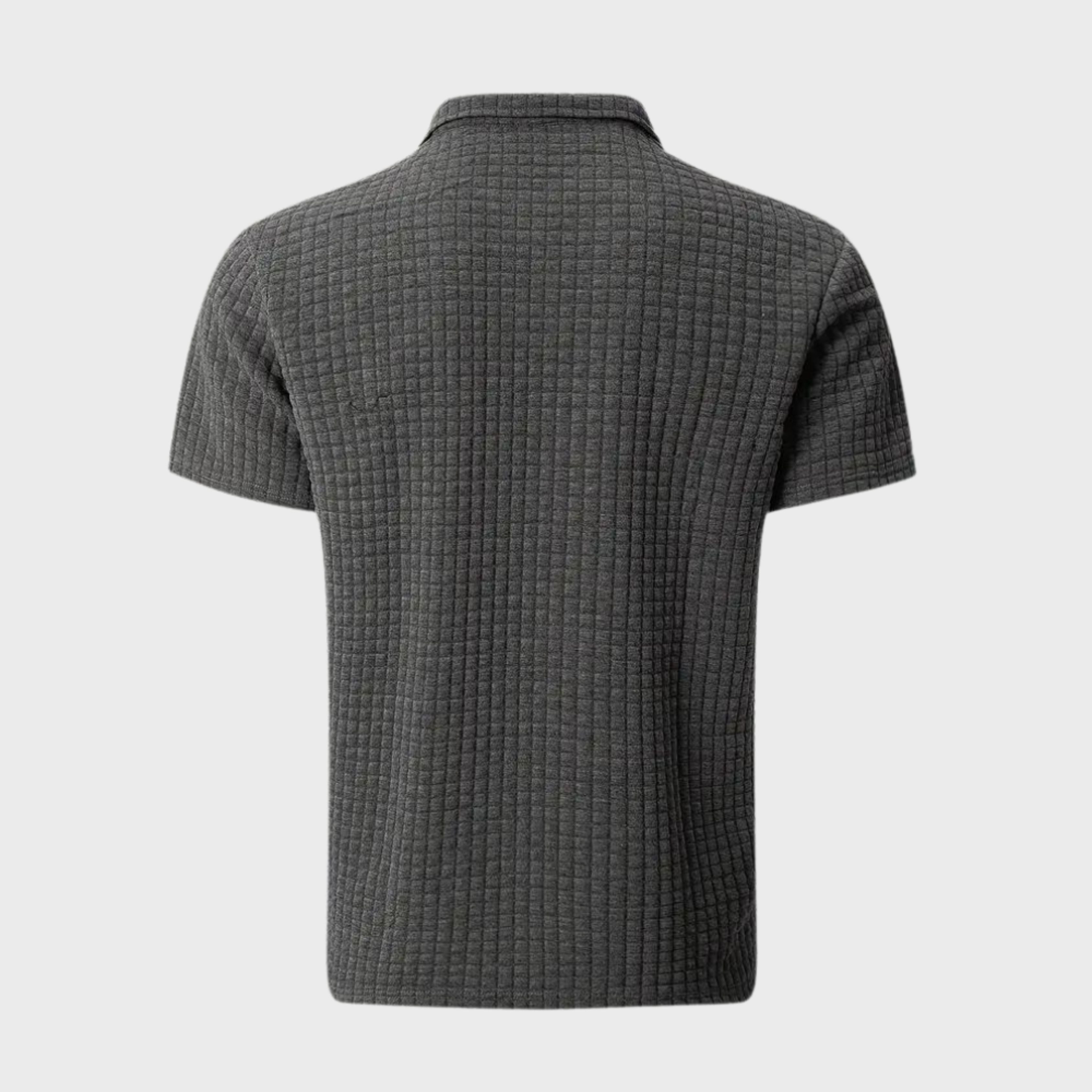 Polo T-shirt | Knoopsluiting | Borstzak | T-shirt met kraag | Polo's voor heren-Boutique Moda