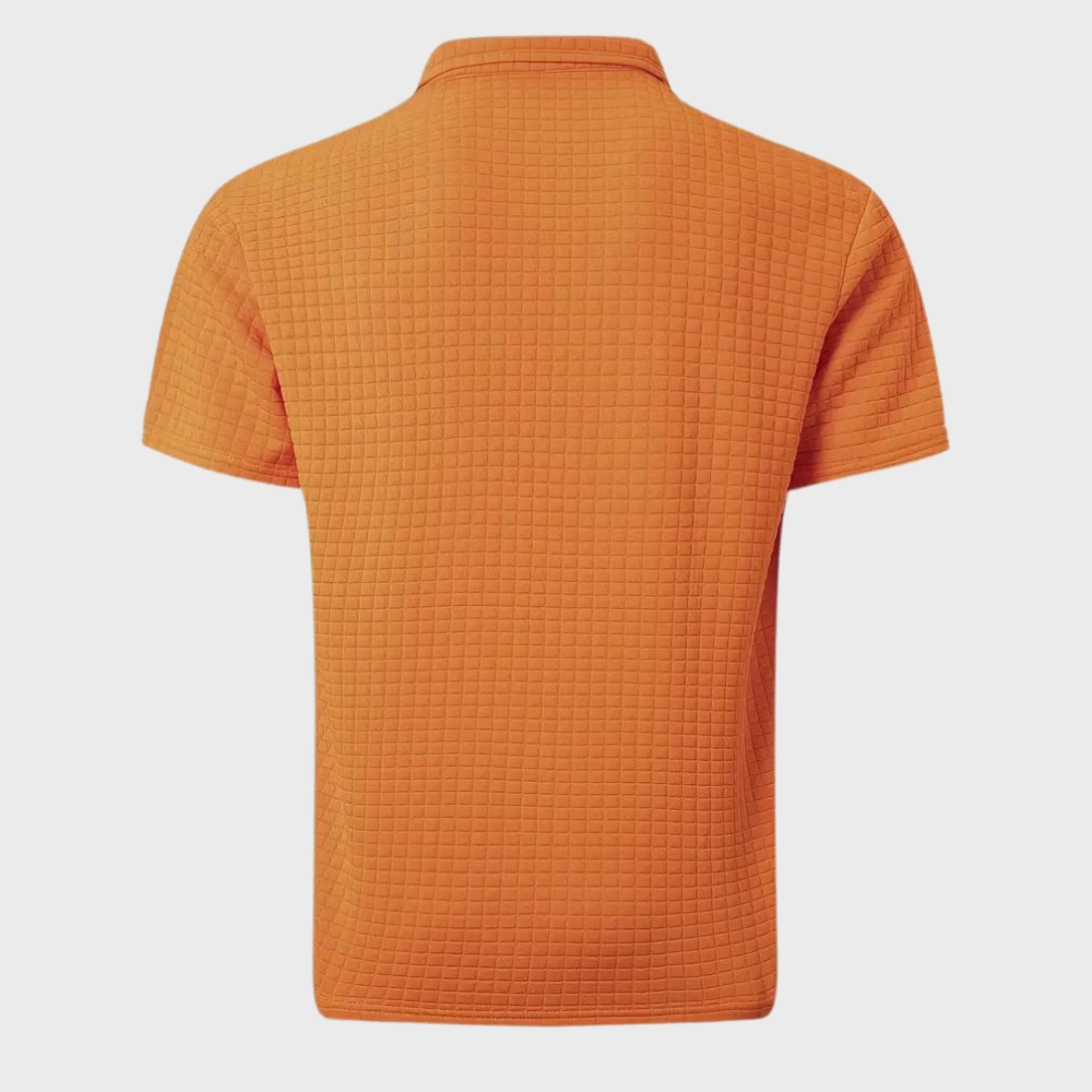 Polo T-shirt | Knoopsluiting | Borstzak | T-shirt met kraag | Polo's voor heren-Boutique Moda