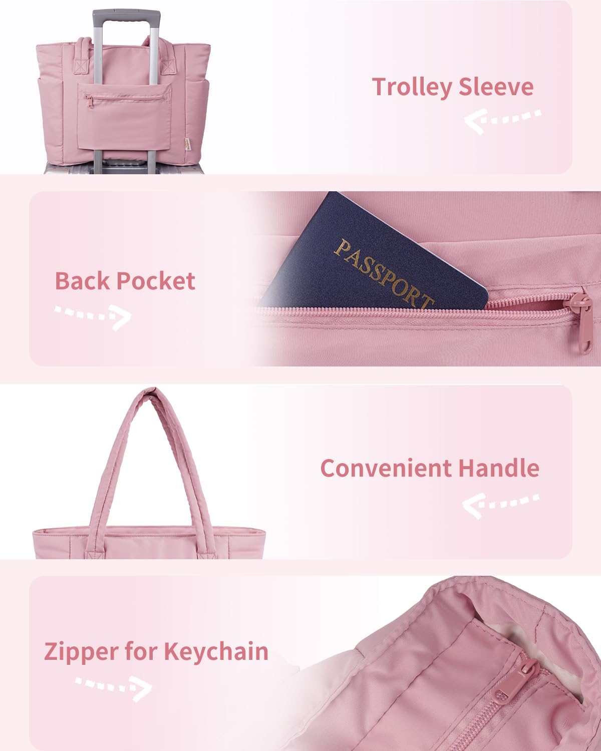 Puffer Tas | Multi Zak | Bekerhouder | Gewatteerde Tas | Draagtas-Boutique Moda