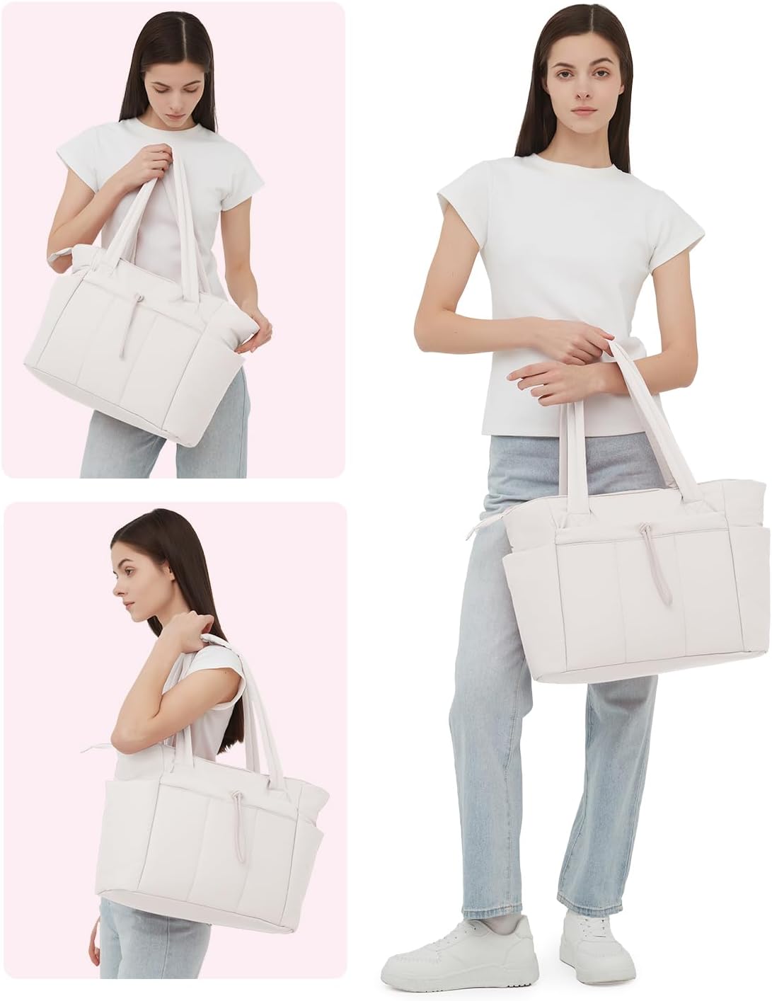 Puffer Tas | Multi Zak | Bekerhouder | Gewatteerde Tas | Draagtas-Boutique Moda