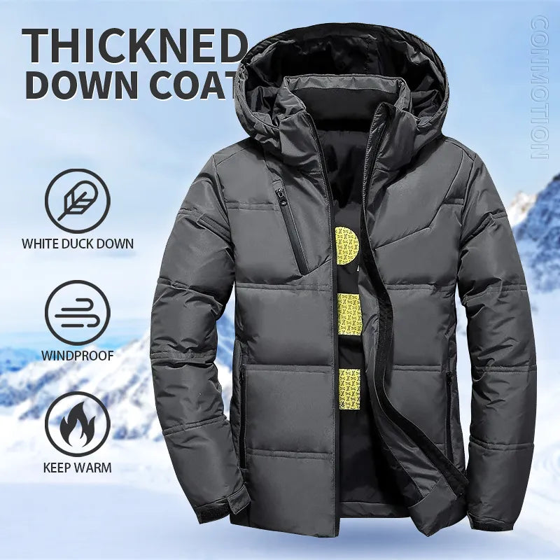 Pufferjas | Capuchonjas | Ski | Sneeuwjas | Heren Winterjas-Boutique Moda