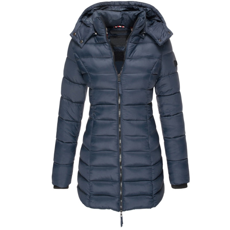 Pufferjas - Warm - Met capuchon - Donsjas - Winterjas voor dames-Boutique Moda