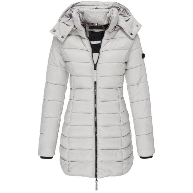 Pufferjas - Warm - Met capuchon - Donsjas - Winterjas voor dames-Boutique Moda