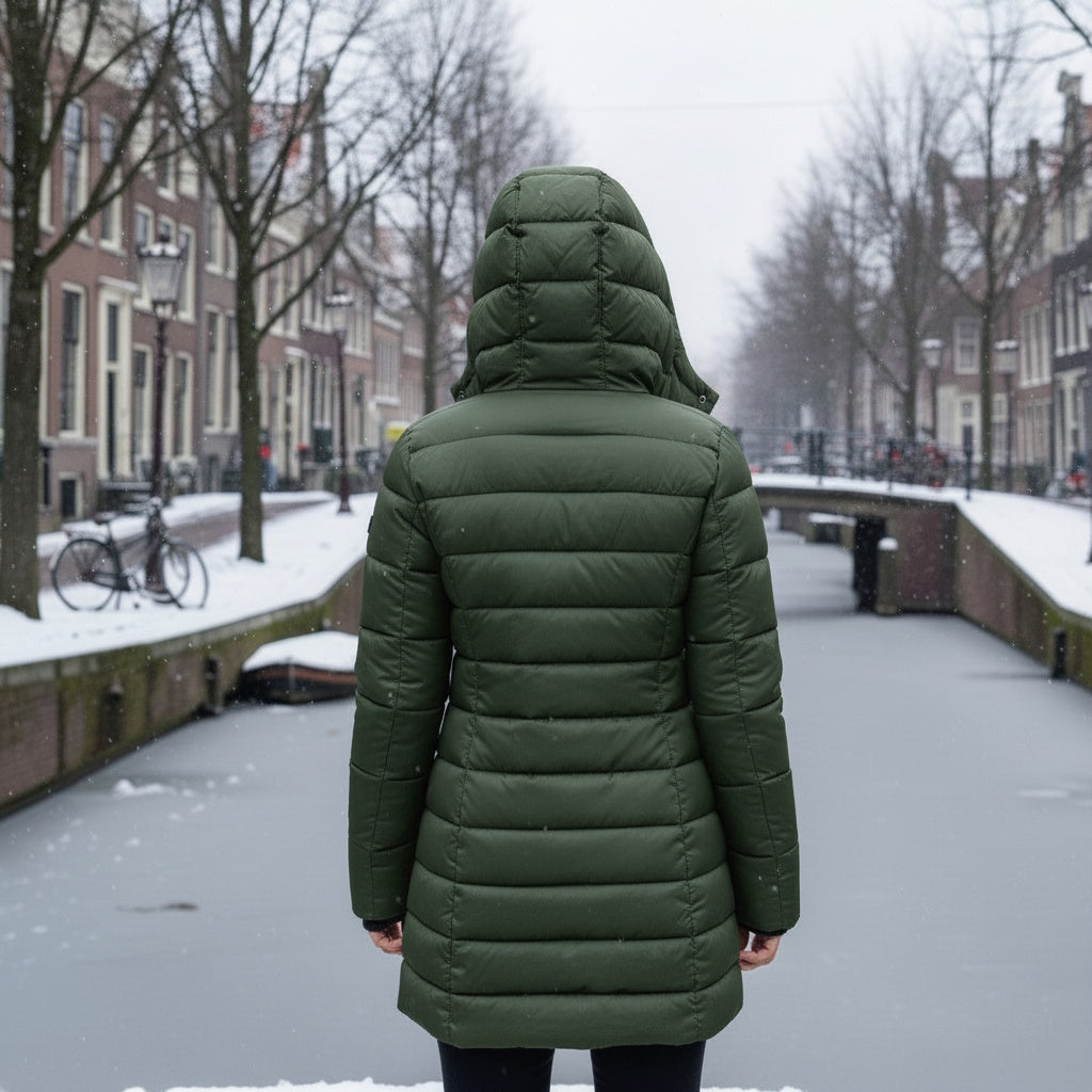 Pufferjas - Warm - Met capuchon - Donsjas - Winterjas voor dames-Boutique Moda