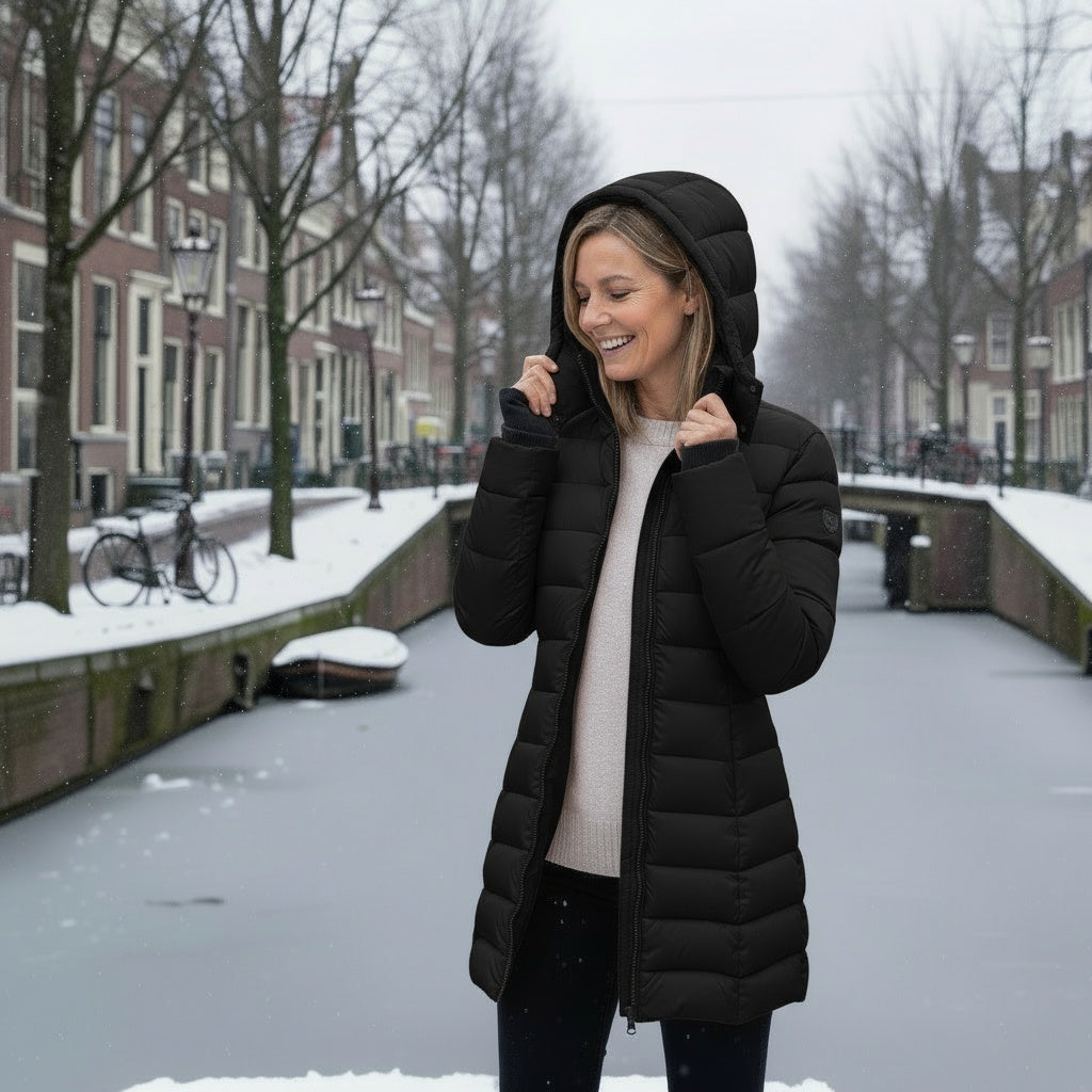 Pufferjas - Warm - Met capuchon - Donsjas - Winterjas voor dames-Boutique Moda