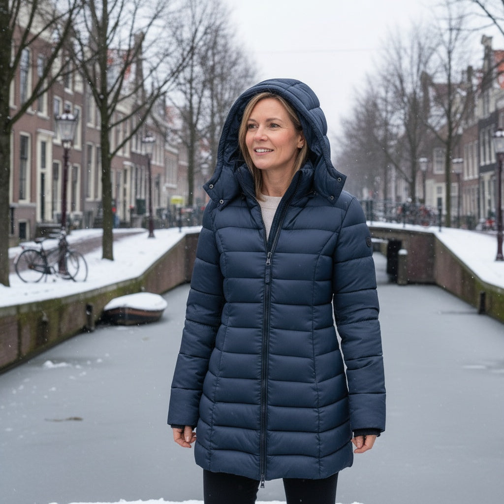 Pufferjas - Warm - Met capuchon - Donsjas - Winterjas voor dames-Boutique Moda