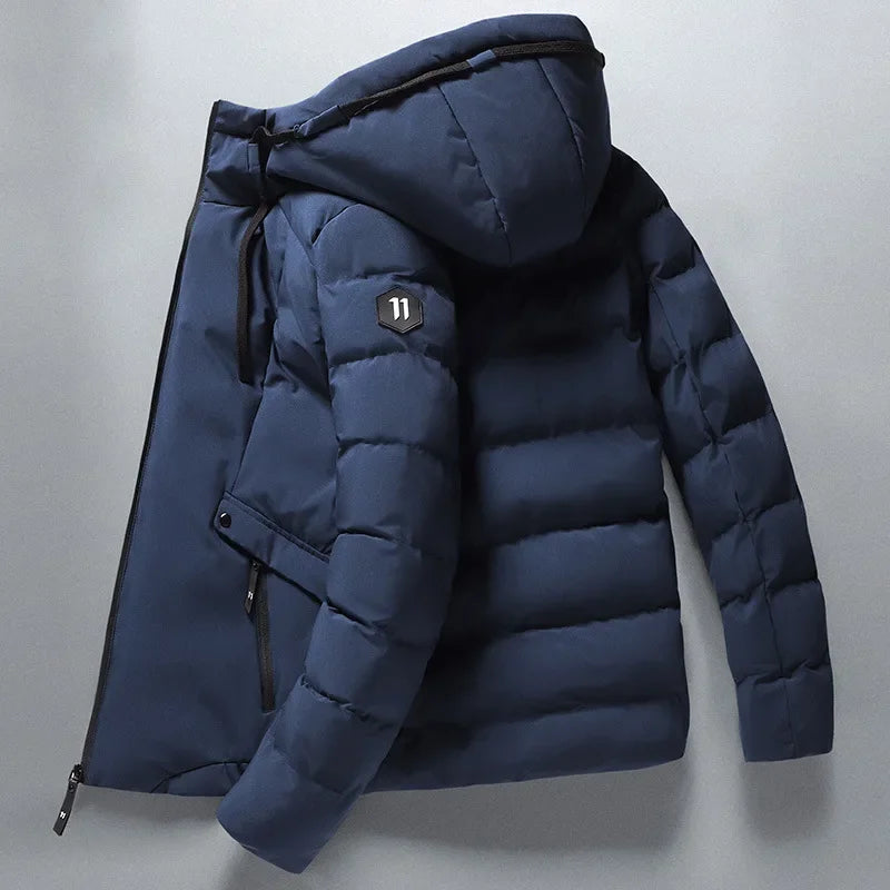 Pufferjas - Warme waterafstotende winterjas met capuchon voor heren-Boutique Moda