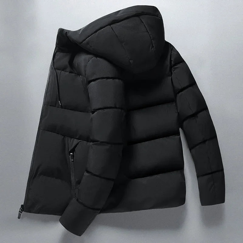 Pufferjas - Warme waterafstotende winterjas met capuchon voor heren-Boutique Moda