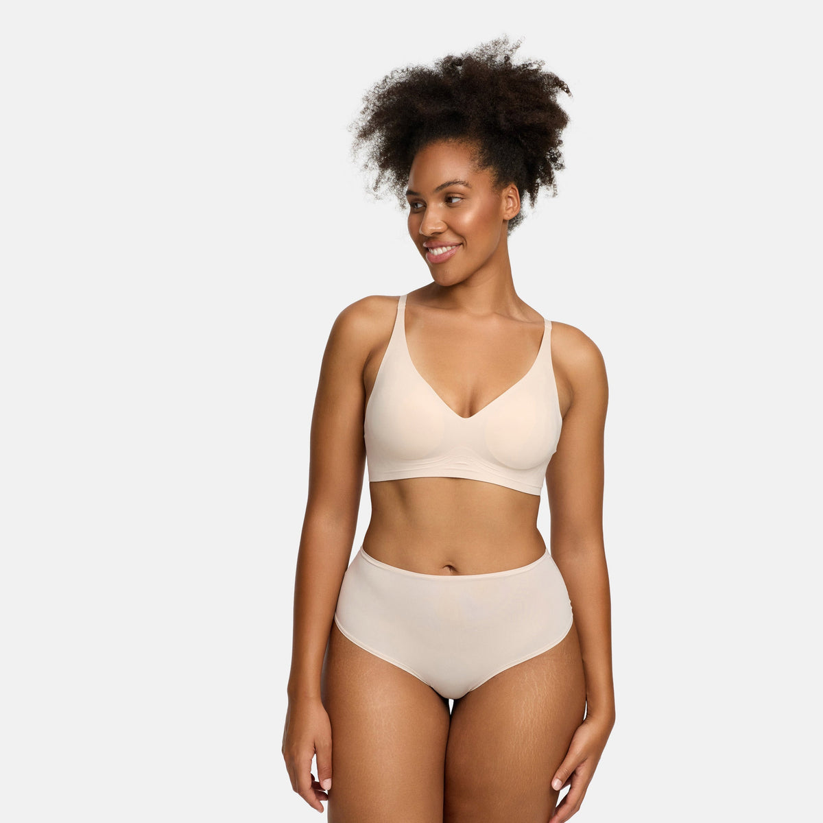 Push Up BH | Beugelloze Comfort BH Met Vulling-Boutique Moda