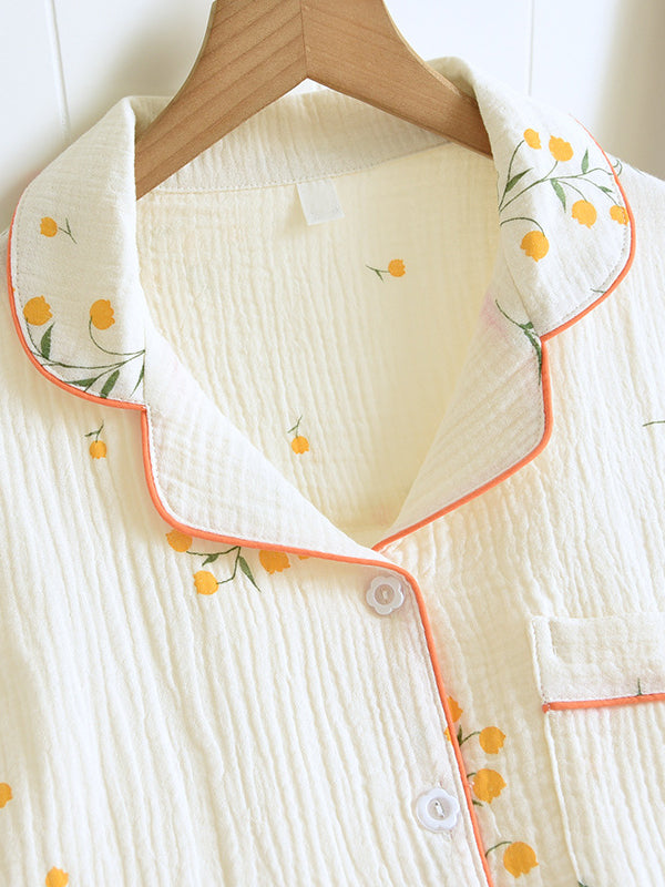 Pyjamaset | Korte mouwen | Korte broek | Zomerpyjama | Nachtkleding voor dames-Boutique Moda