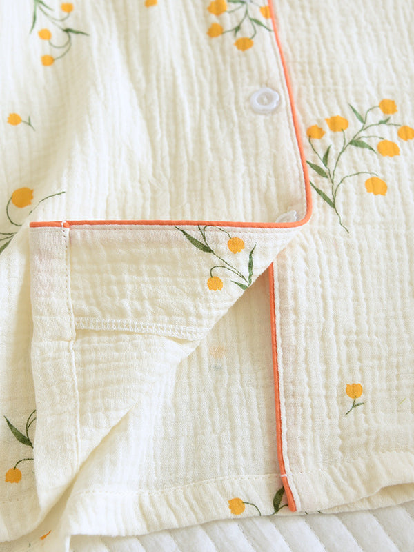 Pyjamaset | Korte mouwen | Korte broek | Zomerpyjama | Nachtkleding voor dames-Boutique Moda
