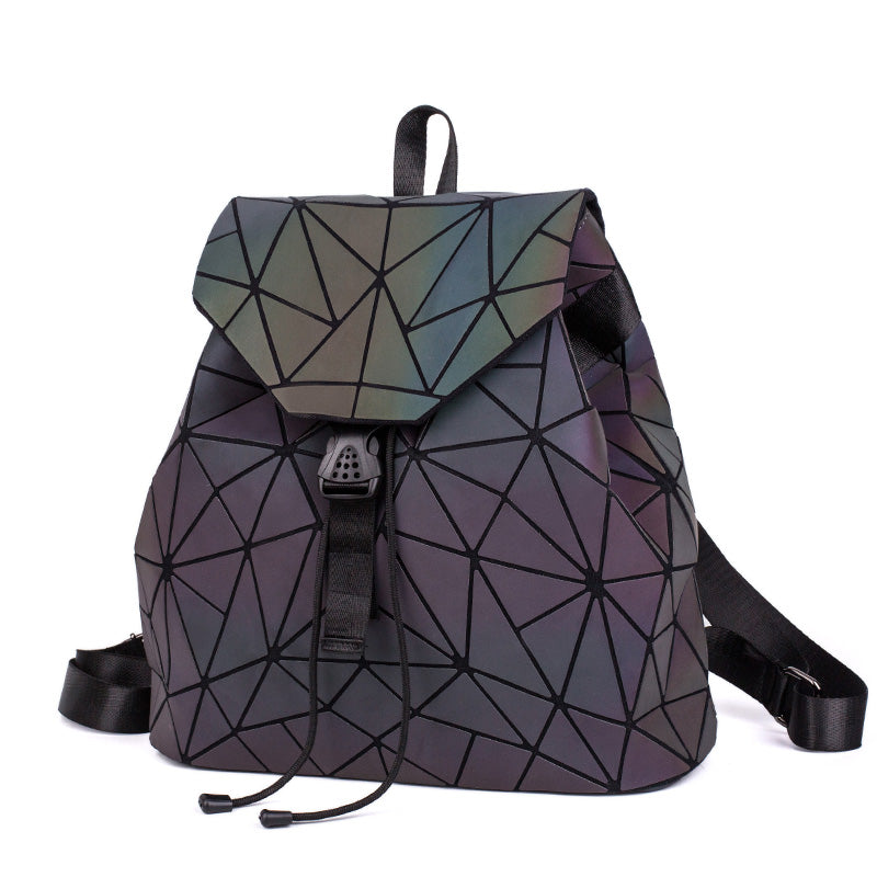 Rugzak Dames | Geometrisch Lichtgevend | Glow in the Dark-Boutique Moda