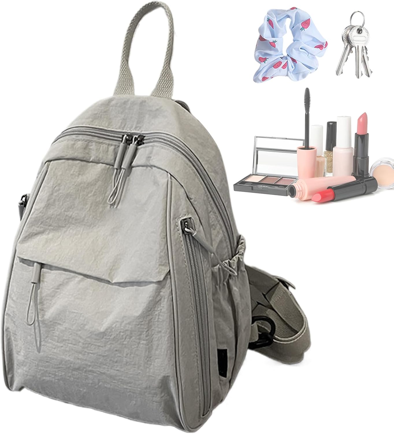 Rugzak | Waterdicht Nylon | Meerdere Vakken voor School en Reizen-Boutique Moda
