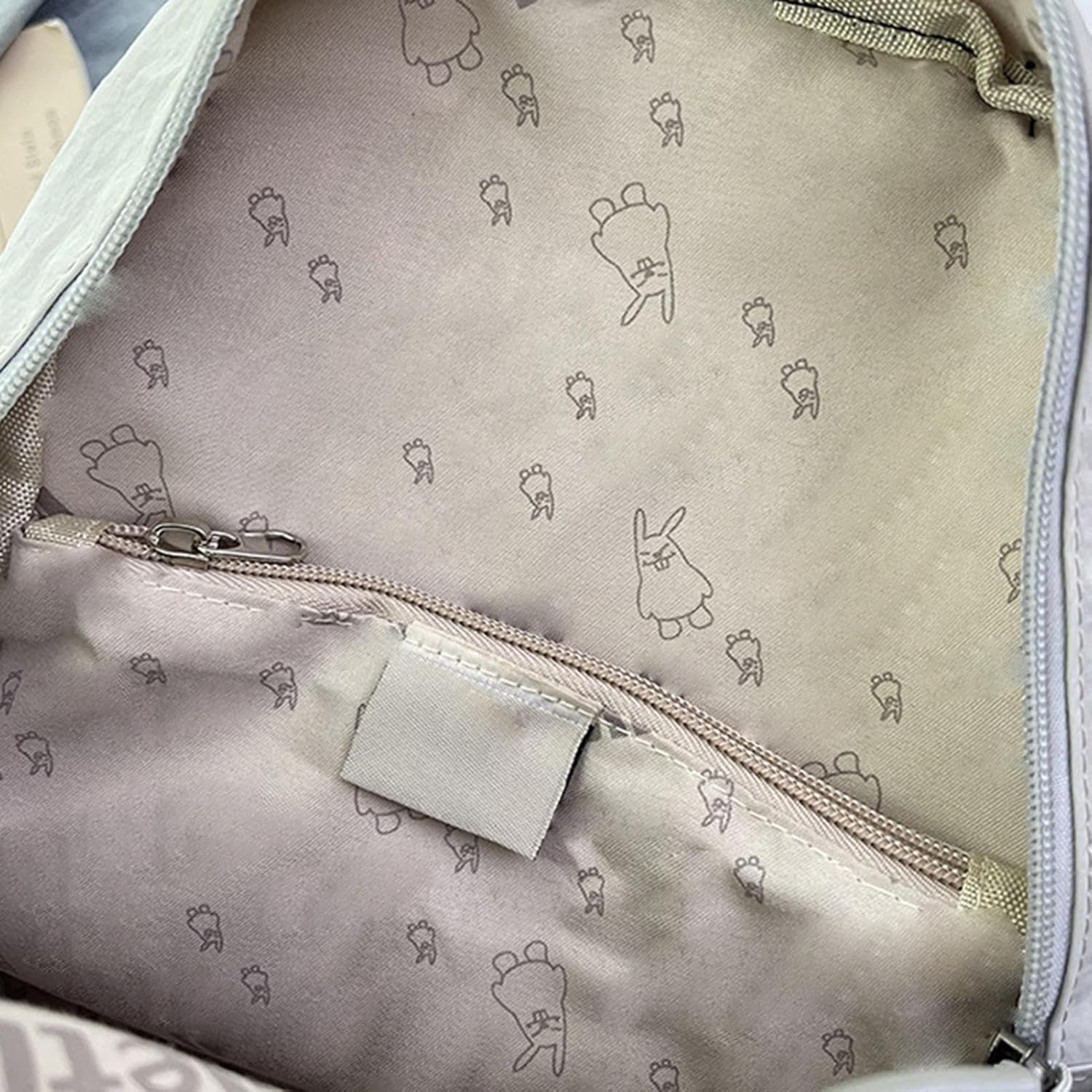 Rugzak | Waterdicht Nylon | Meerdere Vakken voor School en Reizen-Boutique Moda