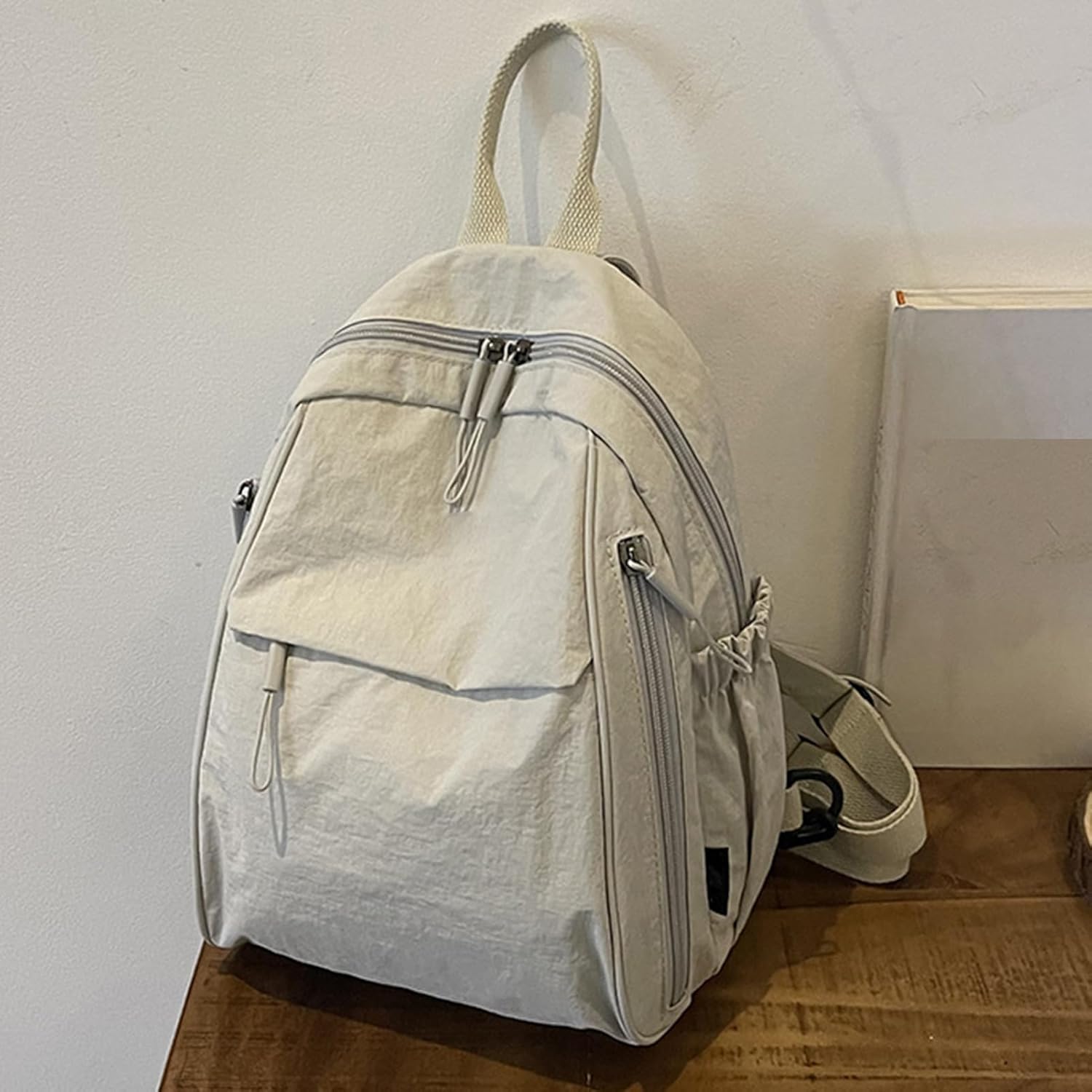 Rugzak | Waterdicht Nylon | Meerdere Vakken voor School en Reizen-Boutique Moda