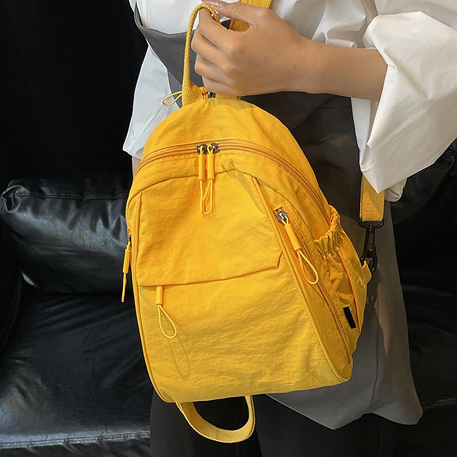 Rugzak | Waterdicht Nylon | Meerdere Vakken voor School en Reizen-Boutique Moda