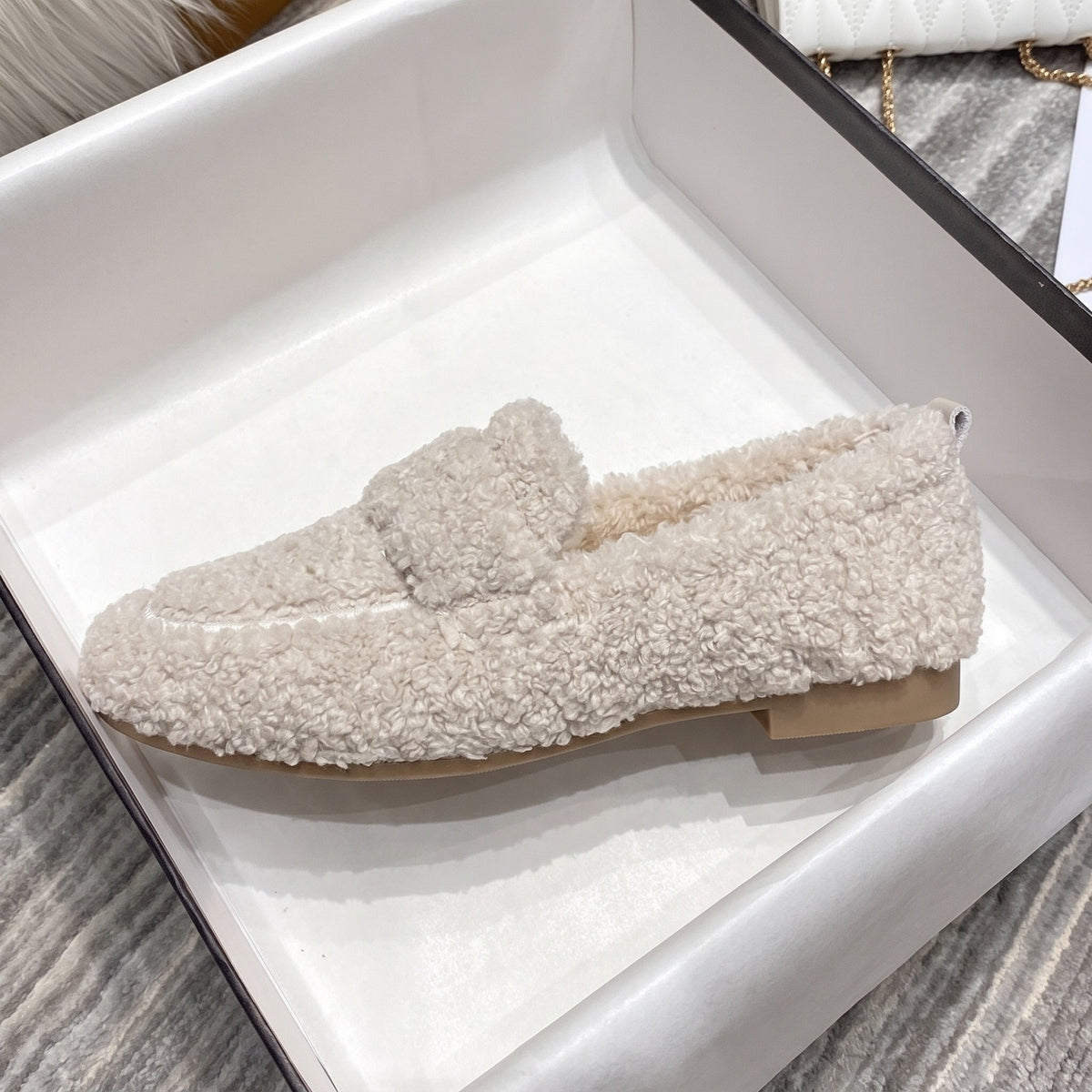 Winterschoenen met Bontvoering voor Dames, zijkant